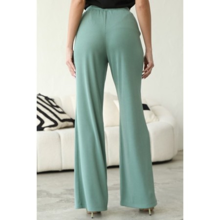Female suit, size 46, mint color-1