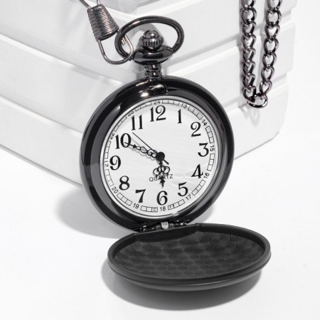 Pocket clock "Classics", quartz, chain L-40 cm, D-4.5 cm-1