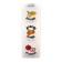 Stickers in the roll "Fruits" diameter 1.5 cm, 1000 pcs.