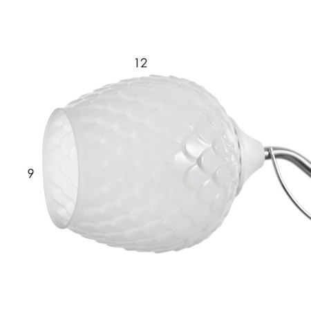 Chandelier "Eliya" 5he27 40W Belo-chromovy 49x49x18 cm Bayerlux-5