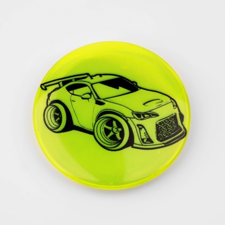Reflective icon "Call", D = 5.8 cm, color mix-3