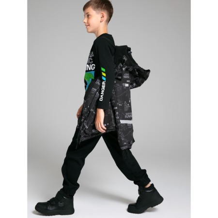 Winter jacket for a boy PlayTode, height 128 cm-3