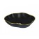 Bronze de Luxe 1395, 500x380 mm shells, without overflow, without opening for the mixer, black 746347