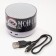 New Year's portable column “My Music is my rules”, Bluetooth, USB, 6.9 x 6.9 x 5.2