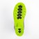 Women's rubber boots, black+light green, size 37
