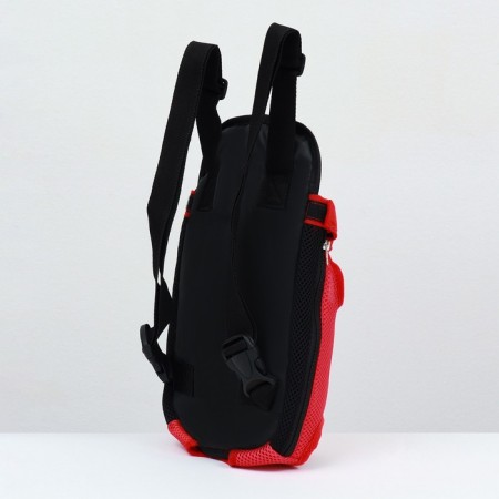 A backpack of cats for cats and dogs "Kangaroo", 35 x 25 x 20 cm, size S, red-3