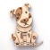 Wooden designer Drovo "Puppy Druzhok"