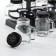 Set for glass spices on the stand “Spices”, 120 ml, 7.5 × 5 × 8.5 cm, 8 pcs, black color