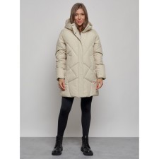 Winter jacket, size 50, beige color