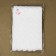 Lace elastic fabric, 200 mm × 2.7 ± 0.5 m, white color