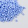 Beads "Zlatka" 08/0, 3 mm, 10 g 0123a t. Blue