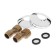 ACCOONA A6365 bath mixer, single -leaf, short spout, chrome