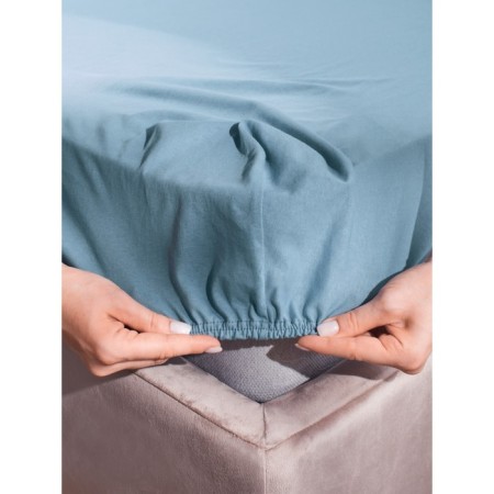 SEA WAVE gum sheet, size 160x200x20 cm, blue-10