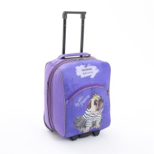 Baby suitcase 34 l (XS), Sacvoyage, lightning department, lilac color