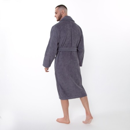 Male robe "Bann", graphite color, size 50-4