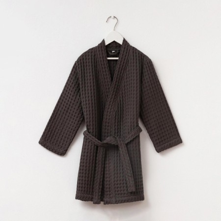 Waffel Baby Broke I "BOHO" size 34 (122-128 cm) color is light gray, 100% cotton 290 g/m2-5