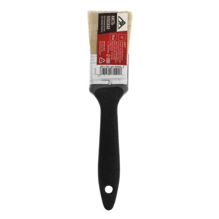 Brush flat scrap, natural bristles, plastic handle, 1.5 ", 38 mm-4