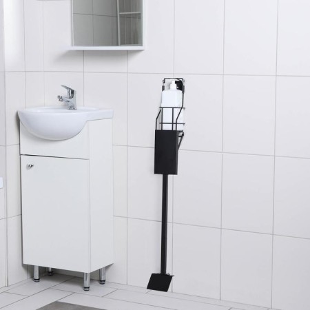 Star for an antiseptic with a Tekno-tel pedal, mobile, black color-1