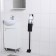 Star for an antiseptic with a Tekno-tel pedal, mobile, black color