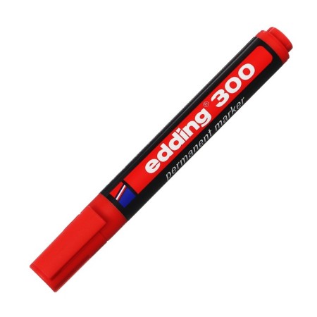 Permanent Edding E -300/2 (undead), 1.5 - 3.0 mm, red-1