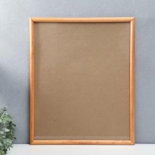 Photo frame 40x50 cm nut (plastic screen)