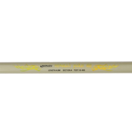 Fiberglass rod used Namazu Tensai Pole, 4 m, test 10-40 g, yellow-1