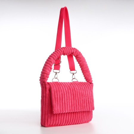 Youth bag on magnet, pink color-3