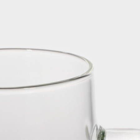 Glass jug with a metal cover Magistro "Grace", 1.1 liters-3