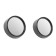 Spherical mirror, 50 mm, black, set 2 pcs