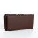Women's wallet on magnets, brown color