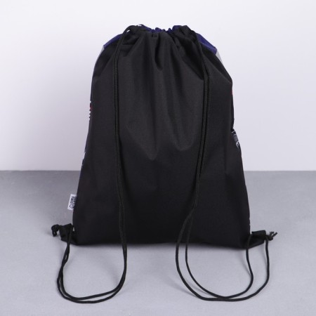 A bag for shoes with a reflective element "Raccoon" size 30 x 40 cm-2