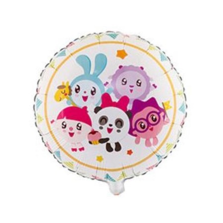 Foil ball 18 "Kidsariki", flags, circle