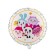 Foil ball 18 "Kidsariki", flags, circle