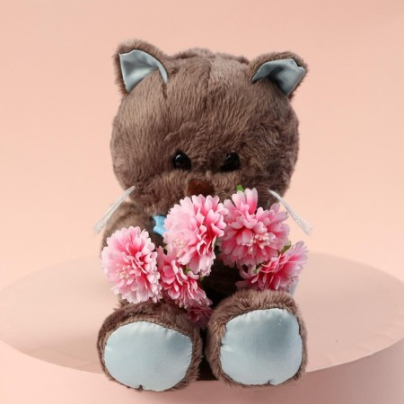 Soft toy "Cute Marti", cat, 25 cm-3