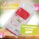 Set of threads Muline No. 3801, 8 ± 1 m, 6 pcs, deep red color