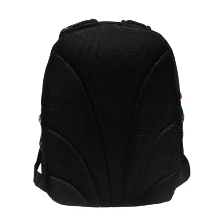 School backpack, 38 x 28 x 18 cm, Grizzly, ergonomic back, + keychain, black-6