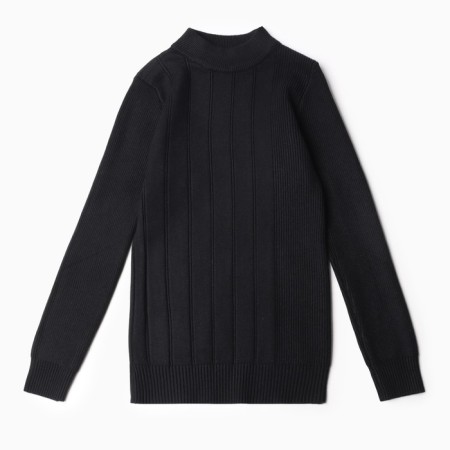 Sweater for boys, black color, height 128-134 cm