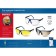 Glasses protective bison 110321_z02, chemical -resistant, open type, yellow