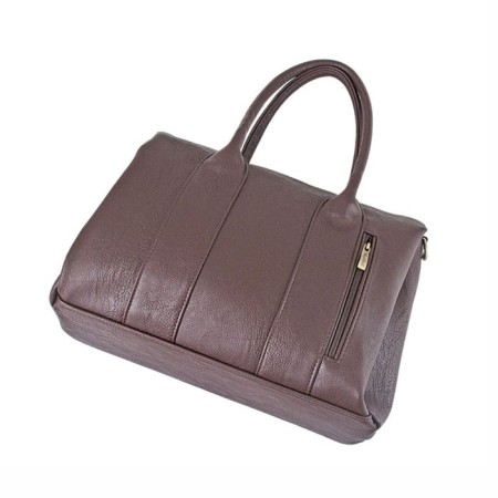 Women's bag (B2683-01140) Artificial leather + suede, brown, 1x210x31 cm-1