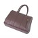 Women's bag (B2683-01140) Artificial leather + suede, brown, 1x210x31 cm