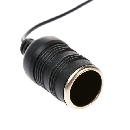 Cable adapter with USB for cigarette lighter, from 5V to 12V-1