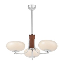 Savina chandelier 3he27 40w brown 52x52x60cm