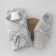 Set for discharge Winter Kinderlitto "Bear", 5 items, height 56-62 cm, color gray color