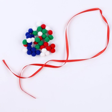 Set for creativity "Christmas tree toy. Ball 1 pc. " cardboard-7