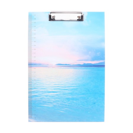 Tablet with a pressing format A4 Cardboard "Travel", mix-3