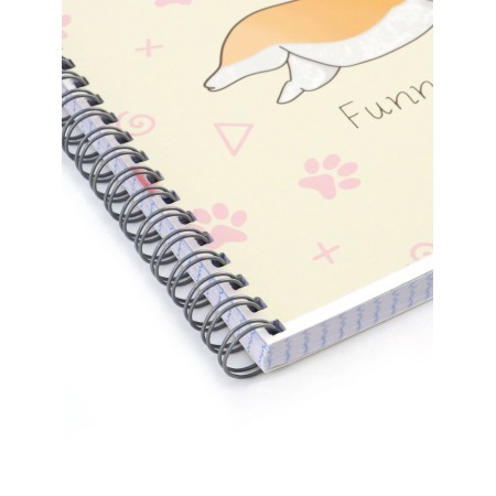 Notebook 96 liters on the crest cute dogs, regional cards, block offset mix-2