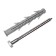 Dowel "Zubble", frame, with a galvanized screw, hexagonal, nylon, 10x115 mm, 50 pcs