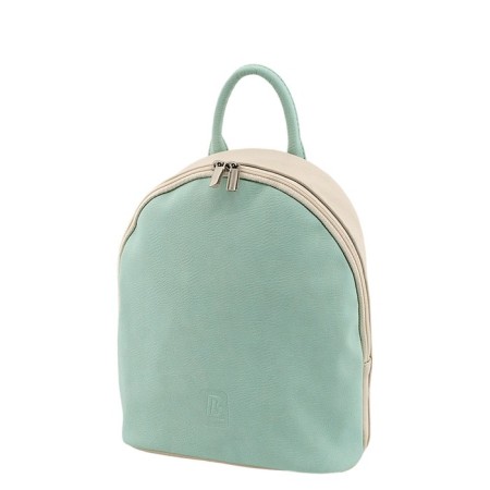B2740 backpack, lightning department, mint color 25x22x10cm