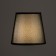 The lampshade E14 is black