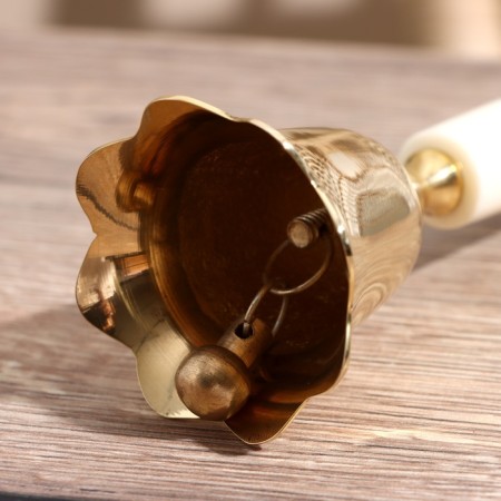 Bell "East" Brass, resin 18 cm-3